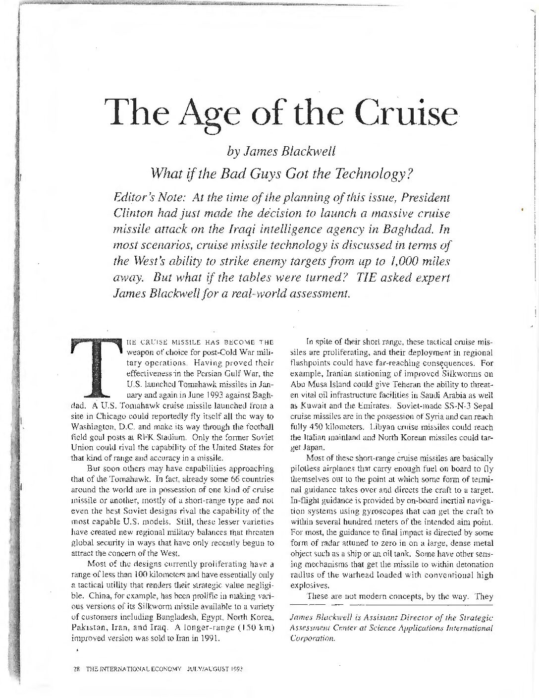  download The Age of the Cruise: What If the Bad Guys Got the Technology?